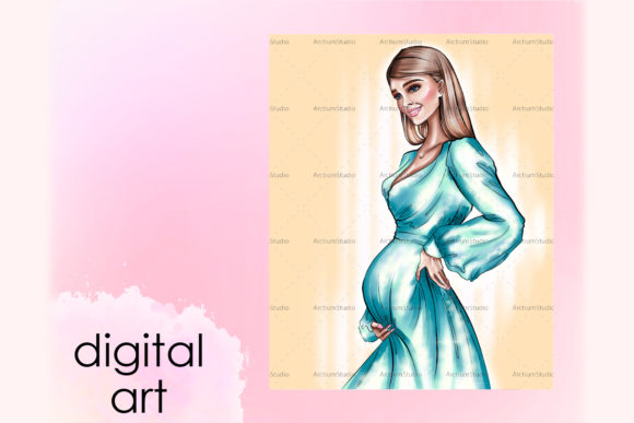 Choosing the Right Pregnant Lady Art: A Guide to Pregnancy Wall Art and Digital Illustrations