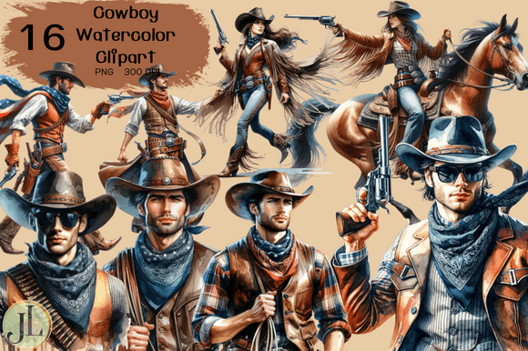 Cowboy Watercolor Clipart: A Practical Guide to High-Quality Digital Assets for Creators