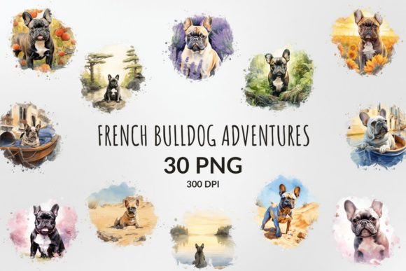 French Bulldog Adventures Sublimation: Bringing Whimsy to Life