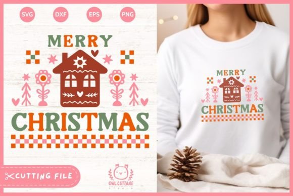 Scandinavian Gingerbread House SVG Guide