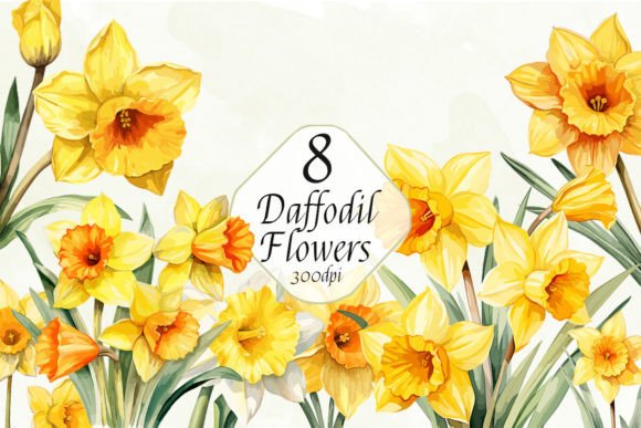Strategic Design: Leveraging the Daffodils Flowers Sublimation Bundle for Brand Growth