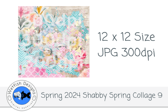 Unlocking Creative Potential with Shabby Spring Printable Collage Paper 9