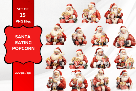 Unlocking Holiday Creativity: A Guide to Using Cute Santa Eating Popcorn Clipart for Modern Digital Crafts