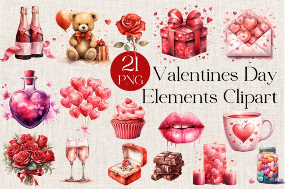 Valentine’s Day Elements Clipart Guide