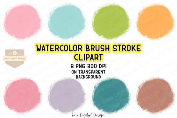 Watercolor Brush Stroke Circle Clipart: A Practical Guide for Designers