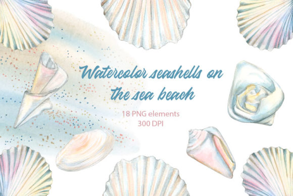Watercolor Seashell Clipart - Sea Beach: A Guide for Designers